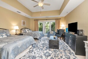 1 habitación, tabla de planchar con plancha, wifi gratis y ropa de cama