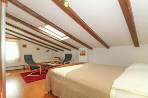 1 غرفة نوم وواي فاي وملاءات أسرّة