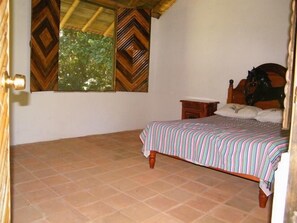 Basic Double Room, 2 Double Beds, Garden View | Iron/ironing board, cribs/infant beds, free WiFi