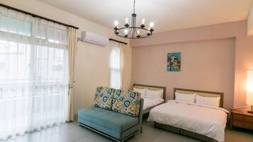 Quadruple Room | Individually decorated, individually furnished, desk, free WiFi