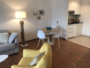 Smart-tv och en stereo