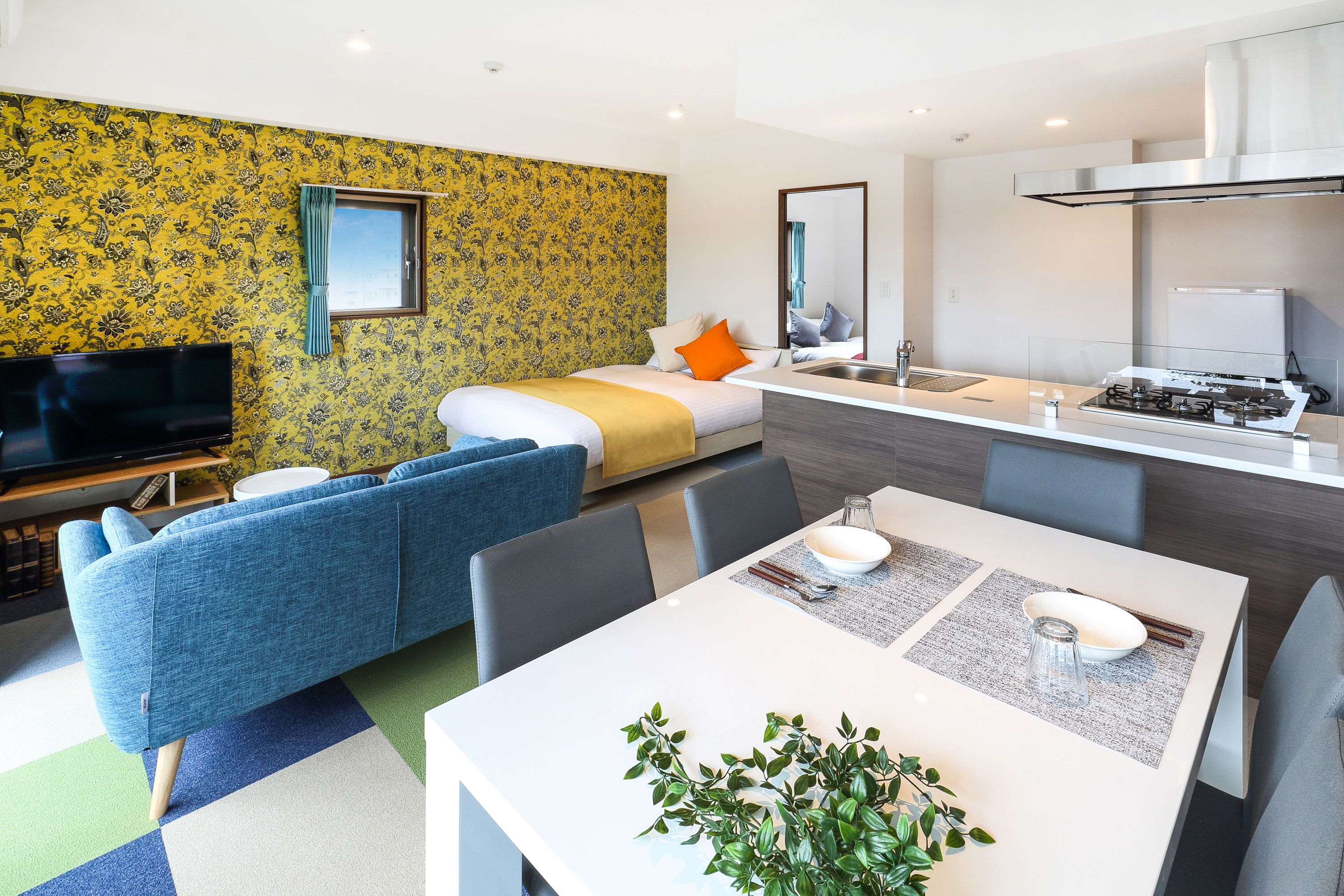 2 bedrooms, desk, iron/ironing board, free wifi