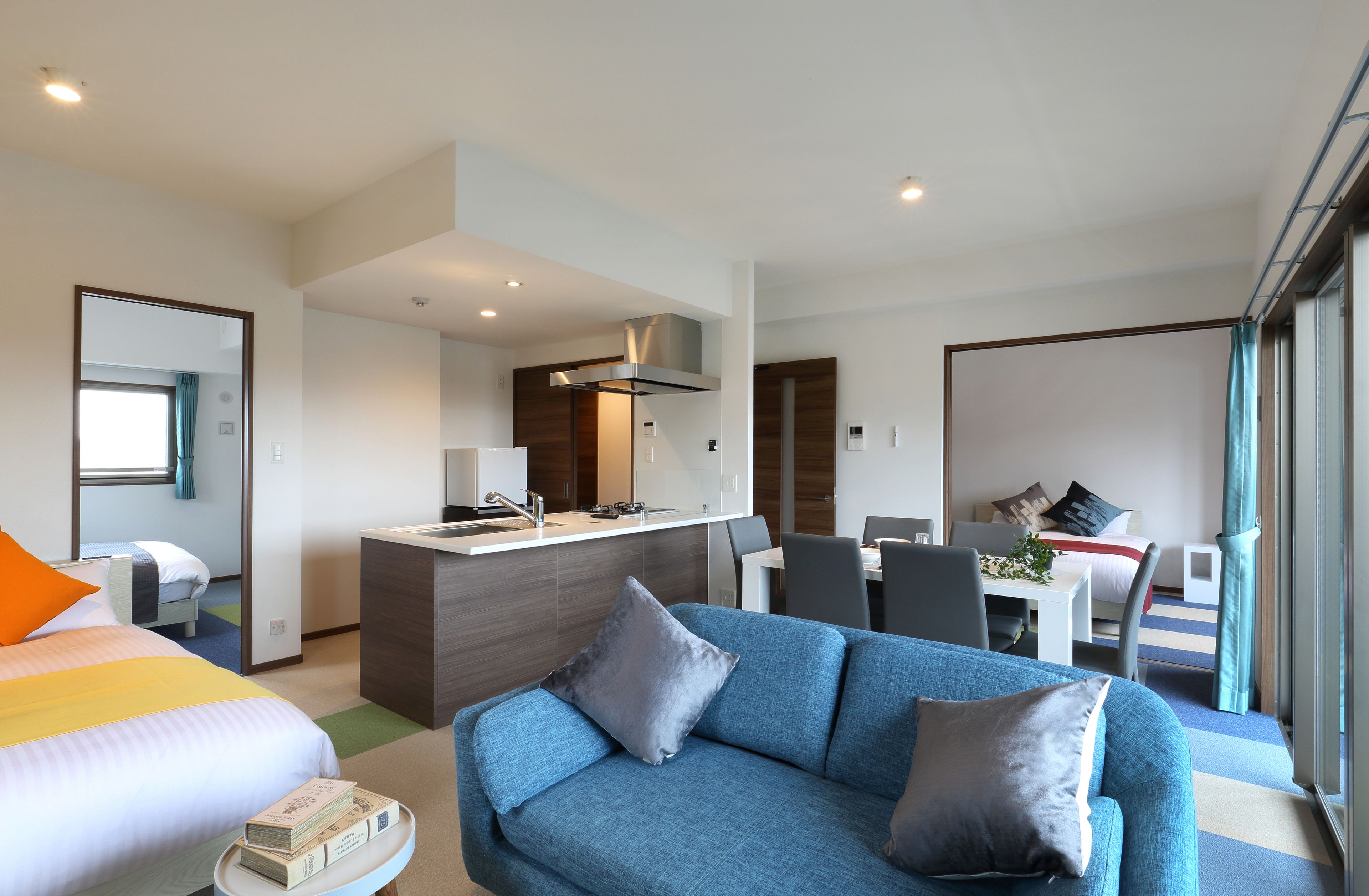 2 bedrooms, desk, iron/ironing board, free wifi