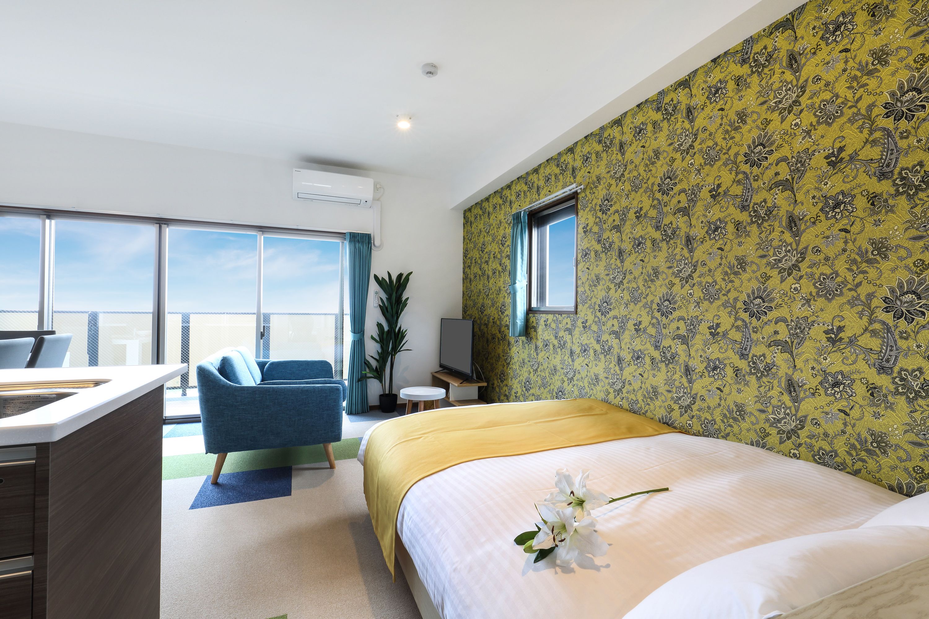 2 bedrooms, desk, iron/ironing board, free wifi