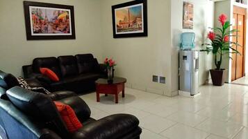 Sala de estar en el lobby