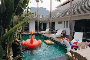 Indoor pool, outdoor pool