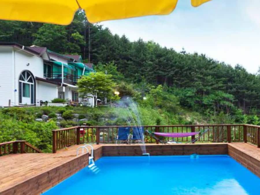 Seasonal outdoor pool