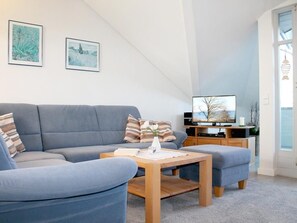 Fernseher, Kamin