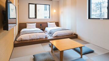 Japanese Western Room | Down comforters, iron/ironing board, free WiFi, bed sheets