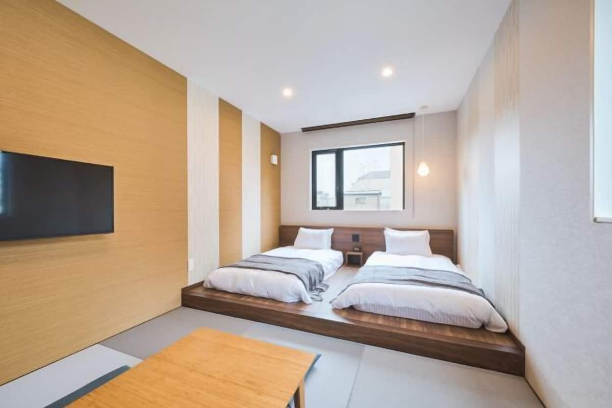 Down comforters, iron/ironing board, free WiFi, bed sheets