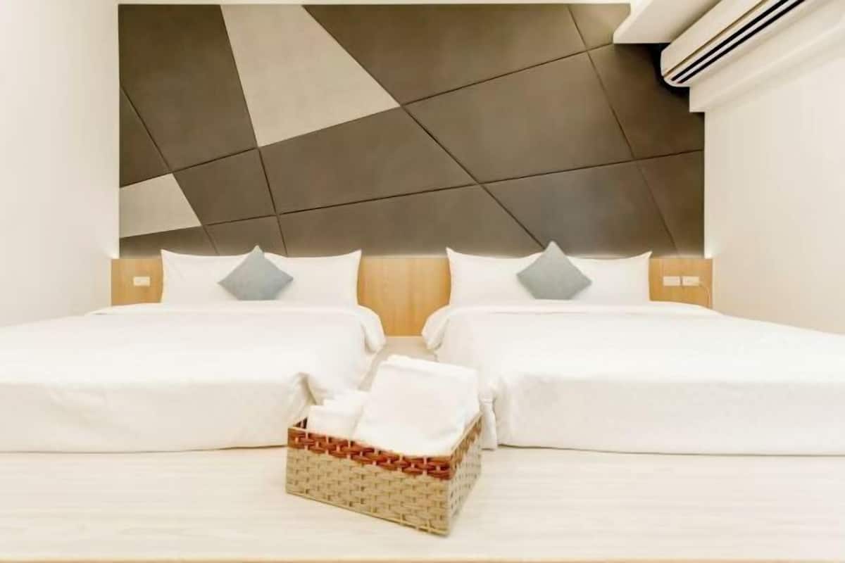 Down duvets, individually decorated, individually furnished