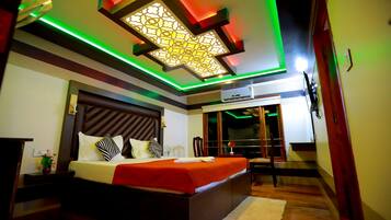 Premium AC Room | 1 bedroom, bed sheets