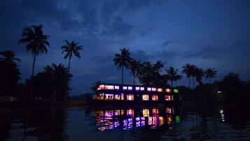 Front of property – evening/night