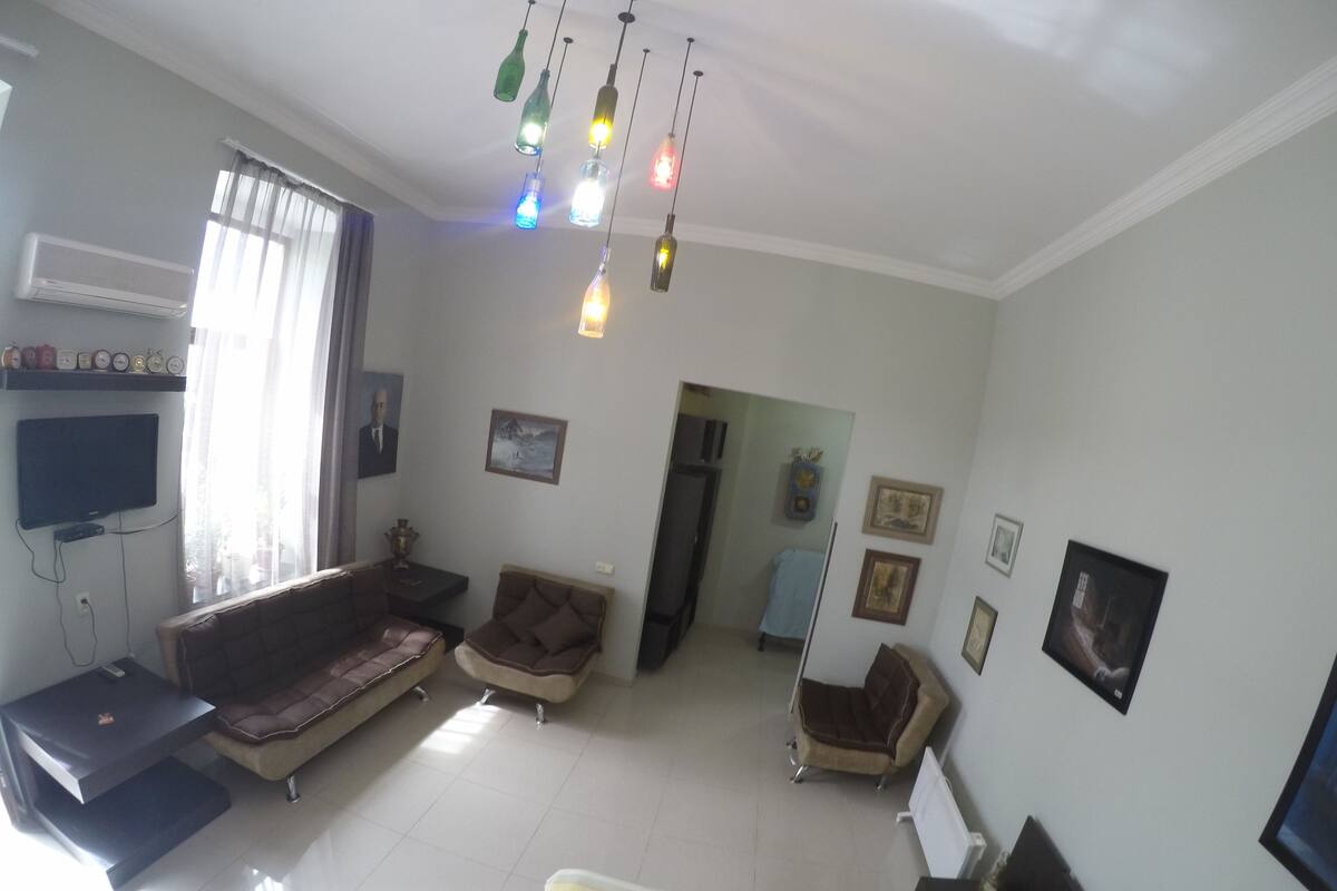 Luxury Suite, 1 Bedroom | Desk, soundproofing, iron/ironing board (on request), WiFi (free)