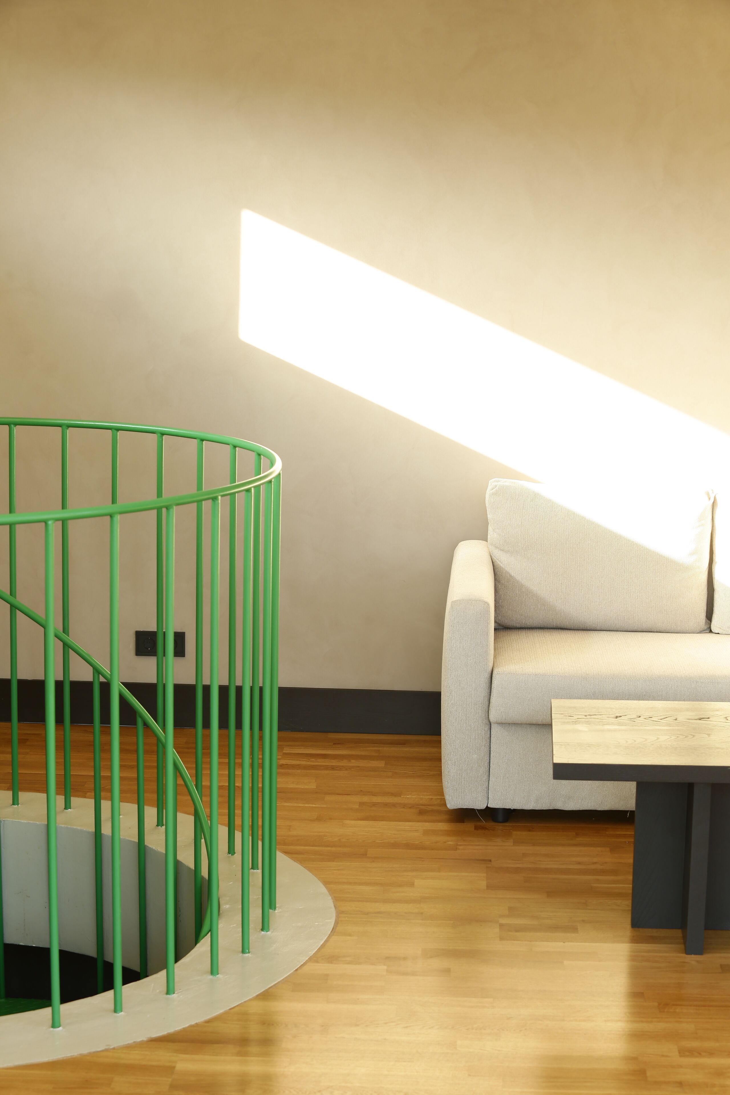 luxury duplex | living area | flat-screen tv