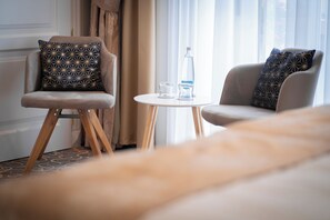 Superior Double or Twin Room, 1 King Bed, City View | Premium bedding, pillowtop beds, minibar, in-room safe - Golden Key Boutique Hotel (Karlovy Vary)