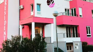 Fassade der Unterkunft