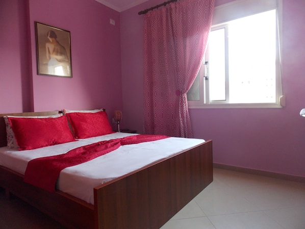 Apartment, 1 Bedroom, Balcony | Free WiFi, bed sheets - Yellow City Apartments (Sarandë)