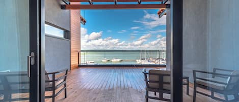 Superior Apartment, Balcony, Lake View | Terrace/patio