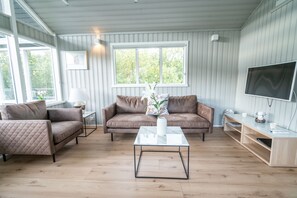 Sittområde i lobbyn