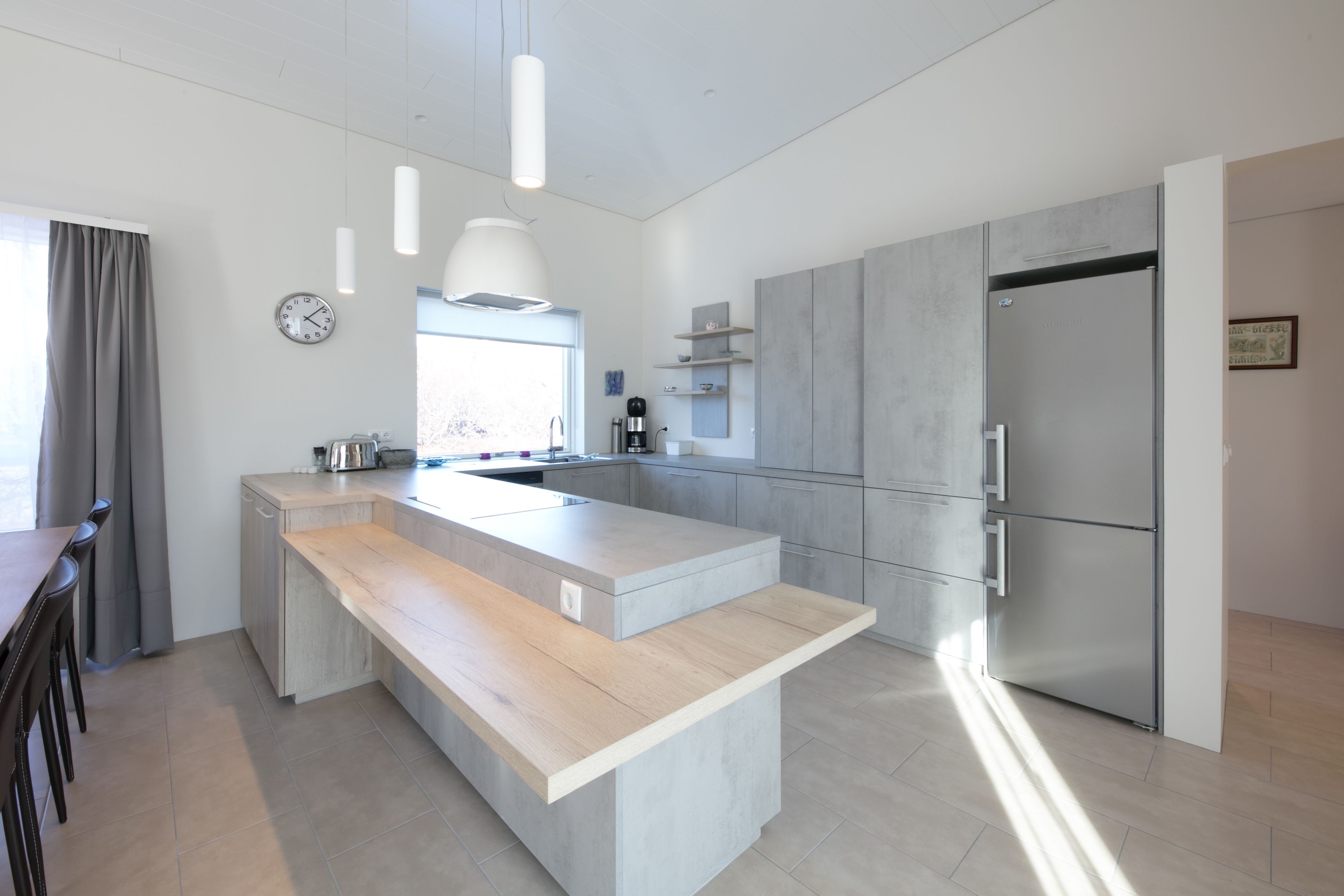 Holiday House | Dapur pribadi | Lemari es, oven, kompor, dan mesin pembuat kopi/teh