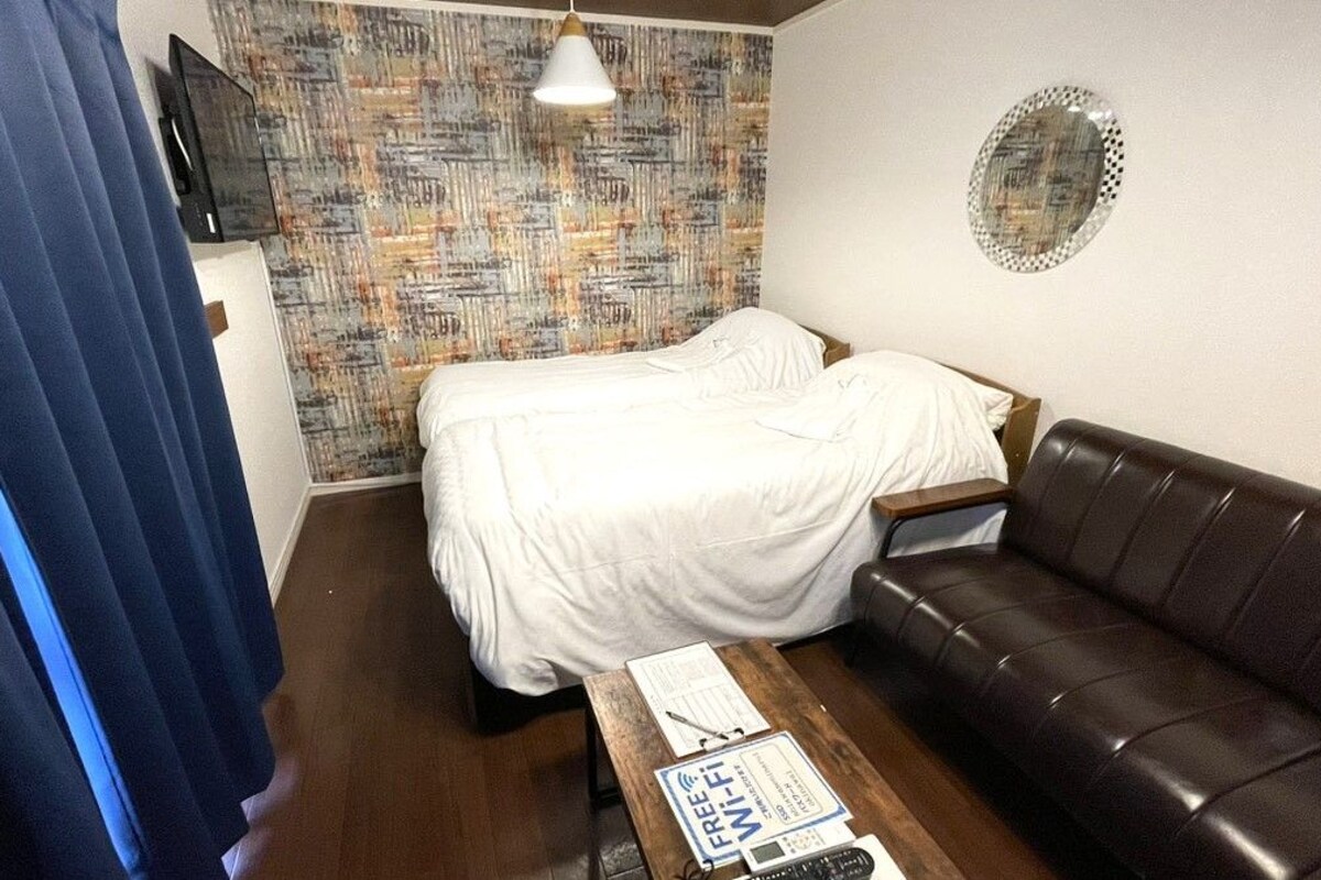 1 ห้องนอน, โต๊ะทำงาน, Wi-Fi ฟรี, ผ้าปูที่นอน