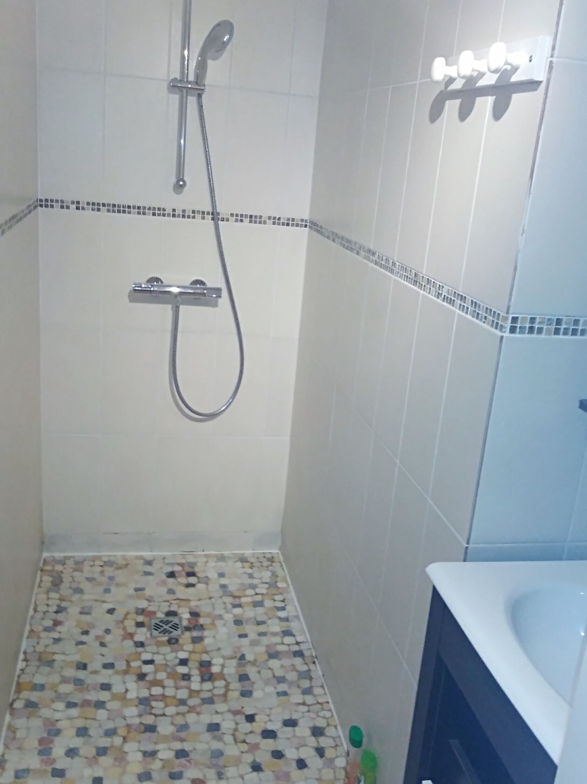 Dusj på badet