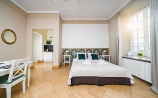 Studio Suite Keluarga (1) | Kedap suara, setrika/meja setrika, Wi-Fi gratis, dan seprai linen