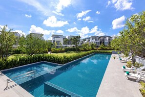 Outdoor pool - 3 BDR Laguna Park Phuket Townhome Nr 16 (Choeng Thale)