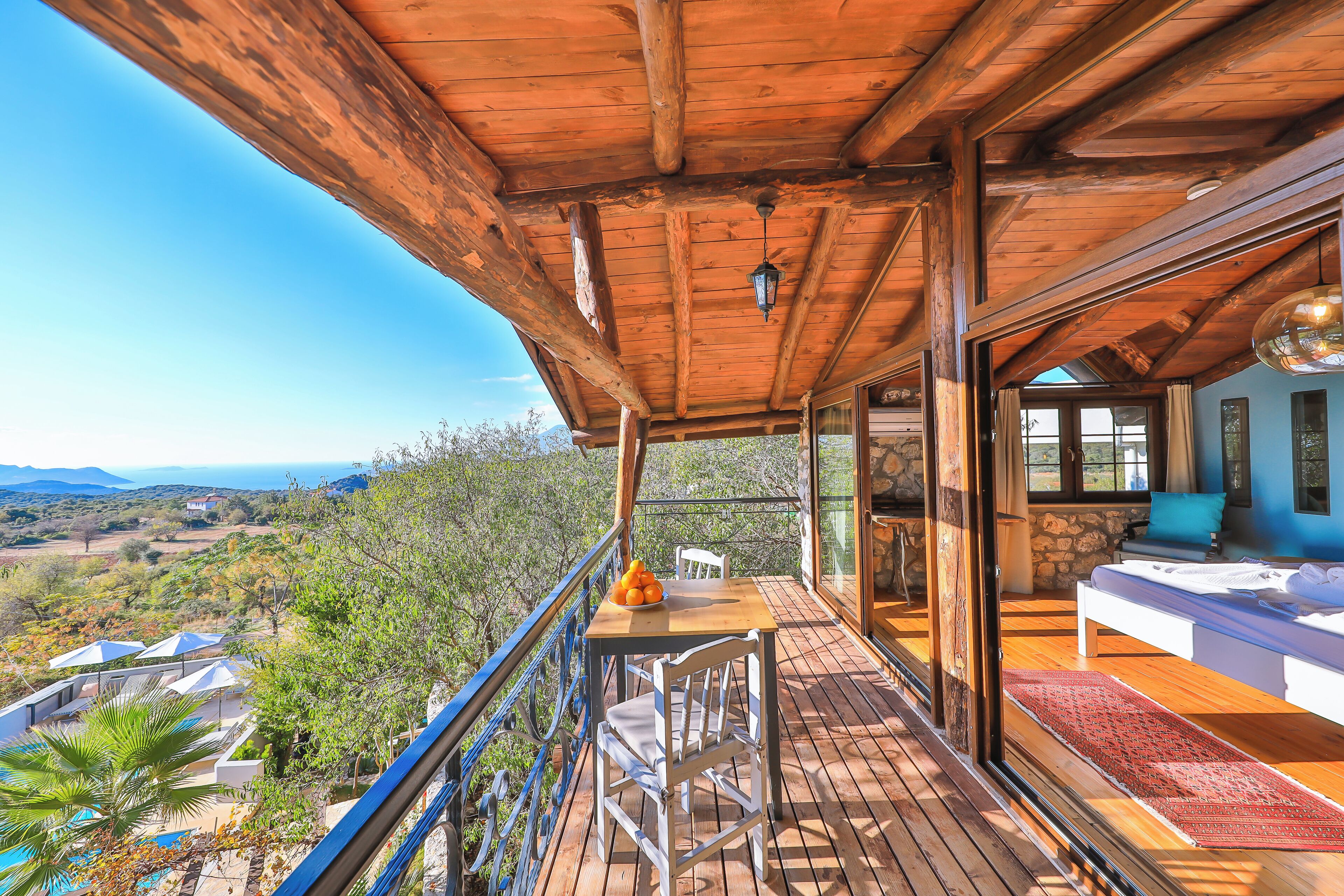 豪華雙人房, 1 張加大雙人床, 海景 | 高級寢具、客房內保險箱、獨特裝潢、布置獨特