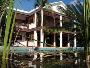 Front of property - evening/night