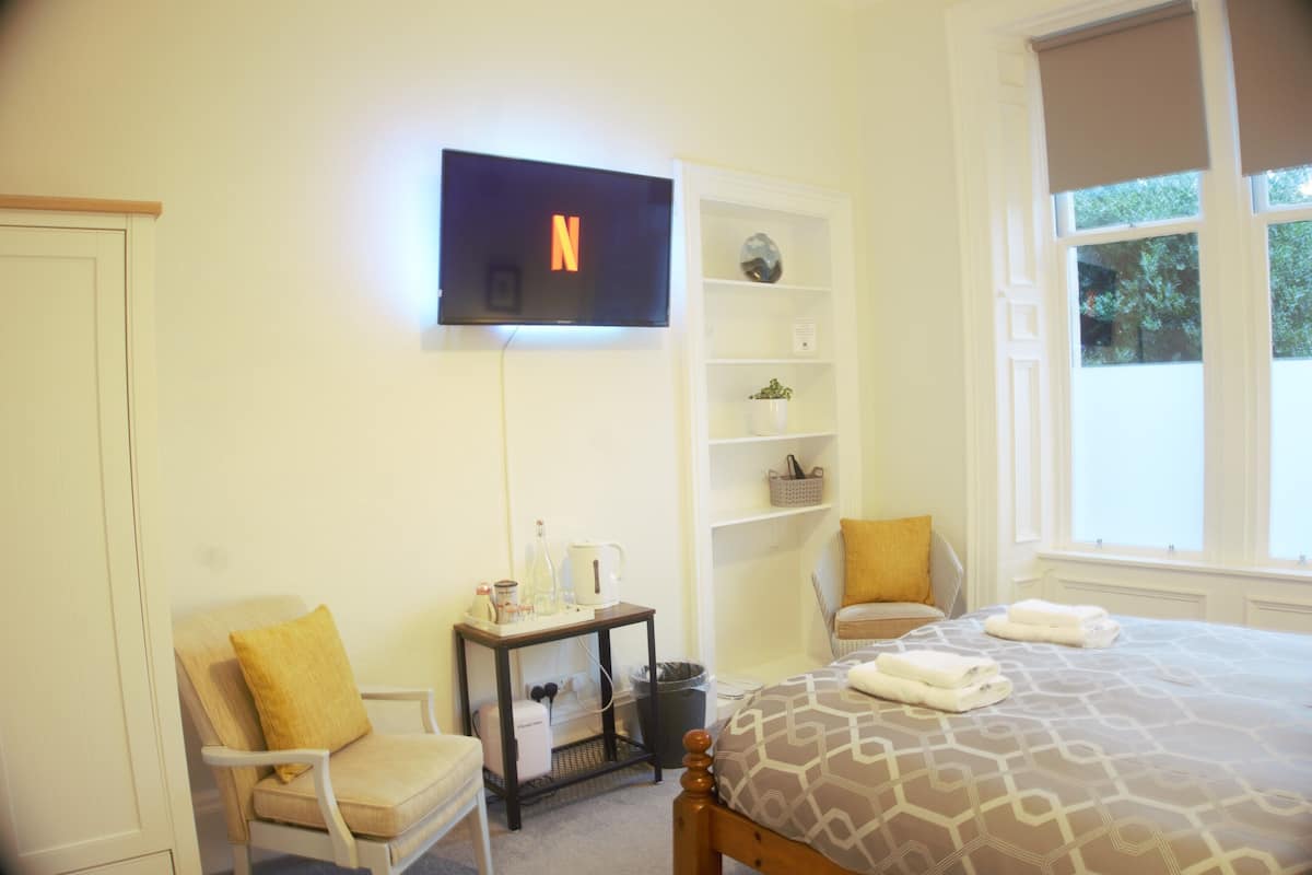 Tweepersoonskamer, en-suite badkamer | 1 slaapkamer