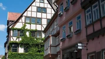 Fassade der Unterkunft