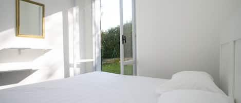 2 室のベッドルーム、ベッドシーツ