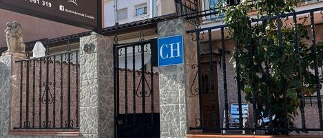 Fassade der Unterkunft