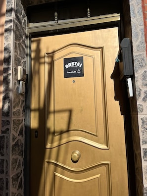 Façade de l’hébergement