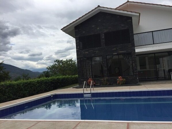 Voorkant van accommodatie