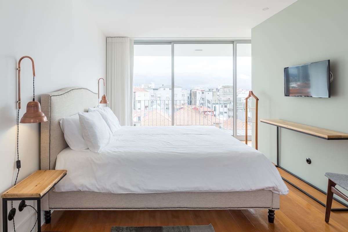 Quarto casal luxo, 1 cama de casal | 1 quarto, individualmente decorados, individualmente mobiliados