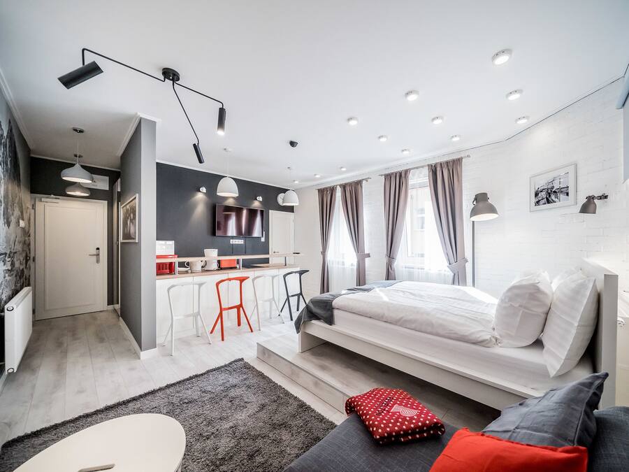 Superior Studio | Living area | Flat-screen TV