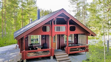 Familien-Ferienhaus, 3Â Schlafzimmer, Sauna, Seeseite