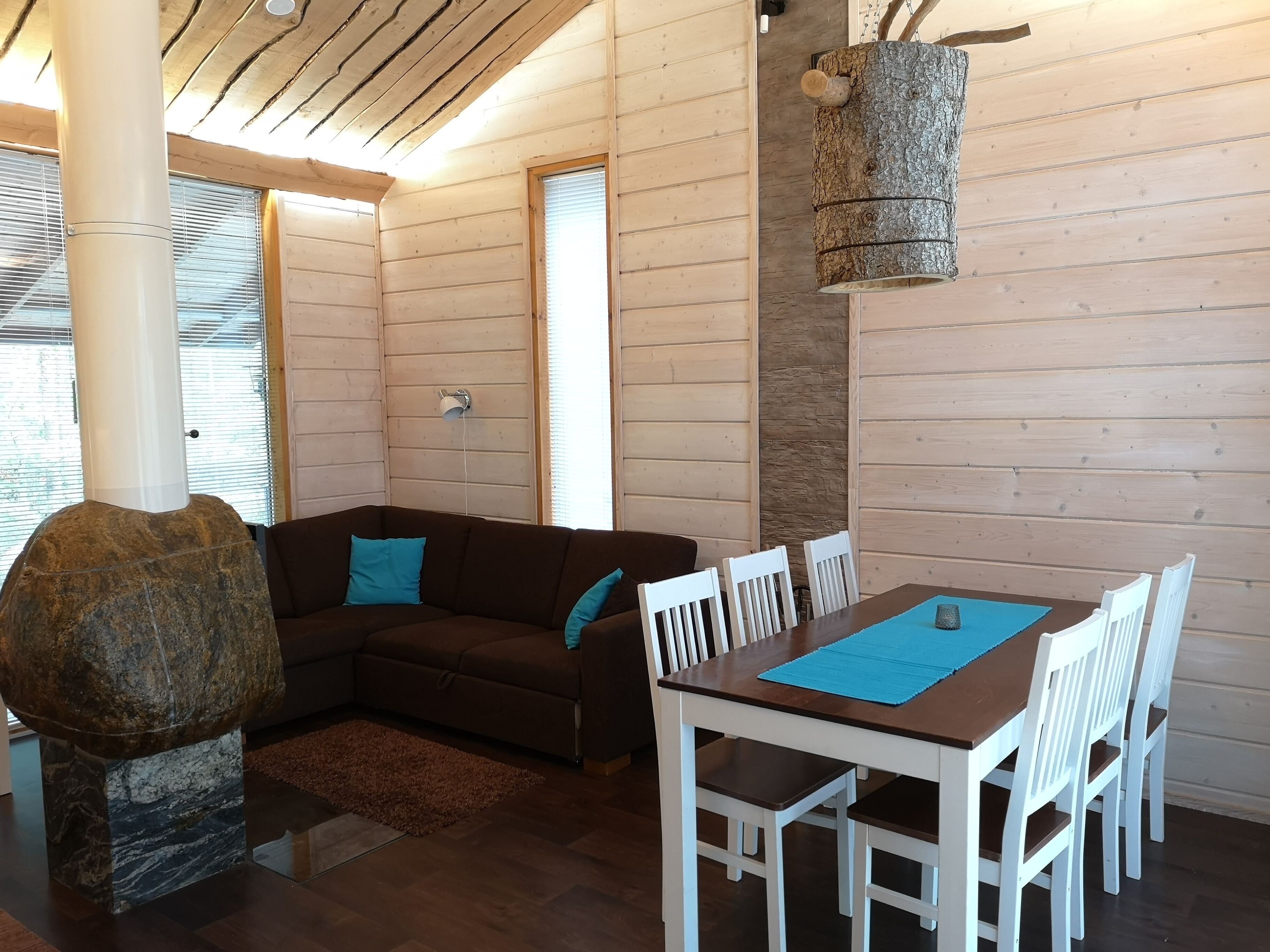 Chalet, 2 Bedrooms, Sauna, Resort View | Living area | Flat-screen TV