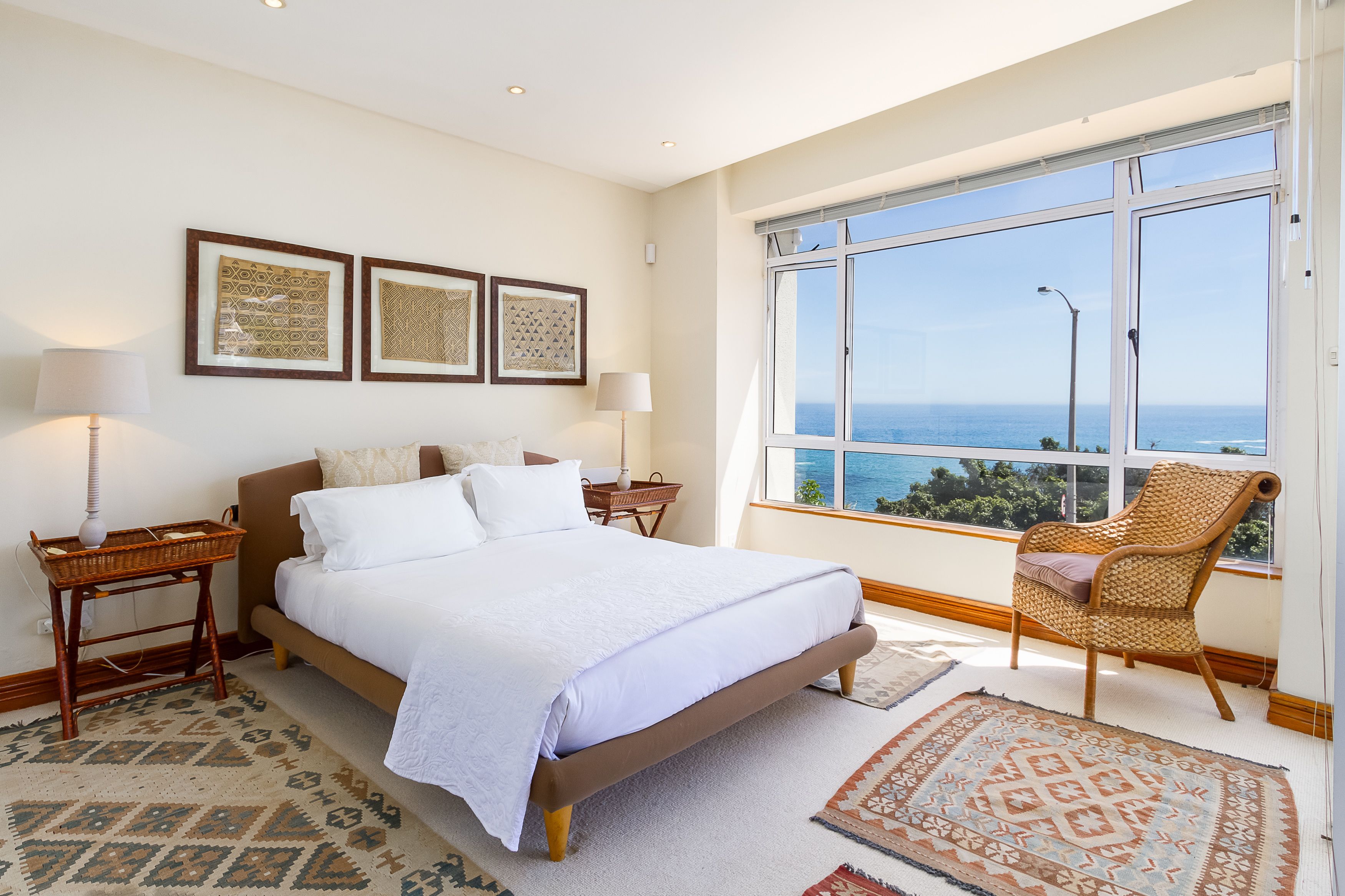 Premier Apartment, 1 Queen Bed, Ocean View | 1 bedroom, desk, iron/ironing board, travel crib