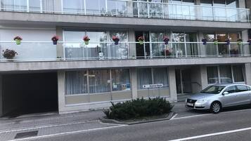 Voorkant van accommodatie