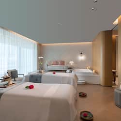 Couples treatment room(s), body treatments, deep-tissue massages