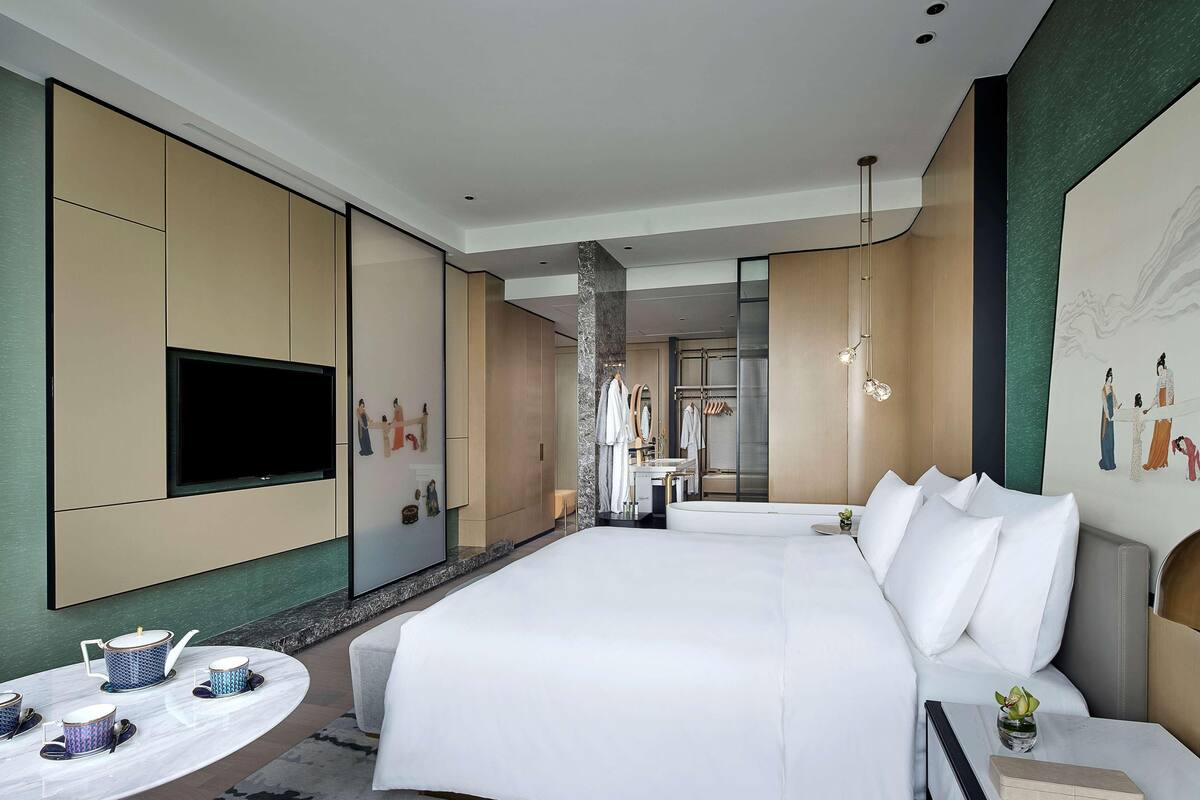 1 dormitorio, ropa de cama de alta calidad, minibar y caja fuerte
