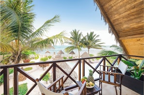 Exclusive-Villa, 1 King-Bett und Schlafsofa, Kochnische, Meerblick | Strand-/Meerblick