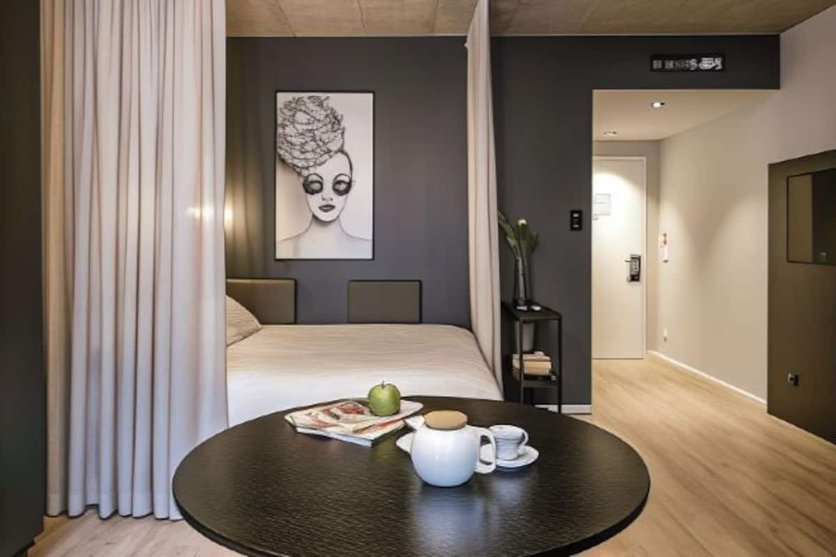 1 dormitorio, ropa de cama hipoalergénica, decoración individual