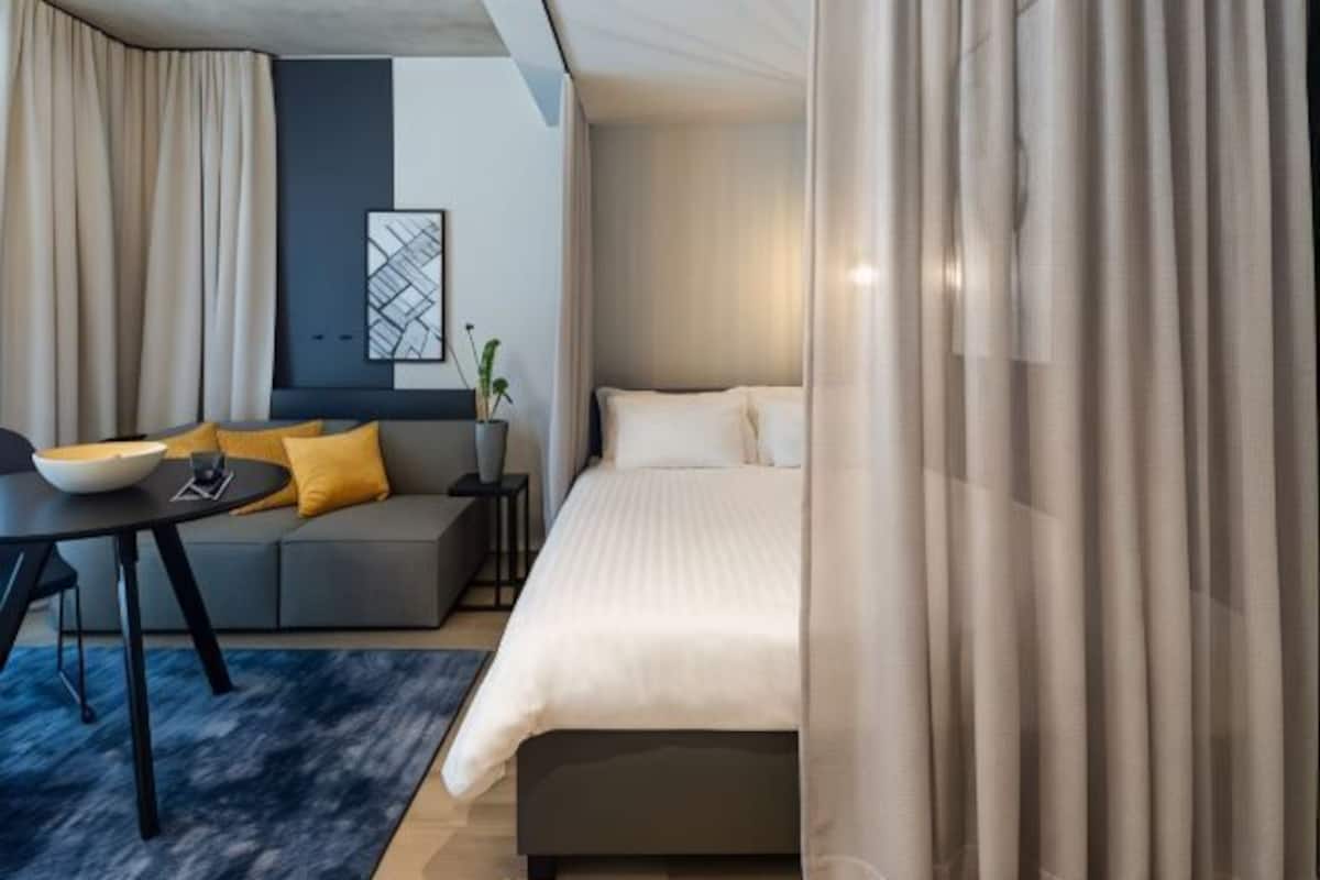 1 dormitorio, ropa de cama hipoalergénica, decoración individual