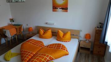 Deluxe-Apartment, Bergblick | Verdunkelungsvorhänge, kostenloses WLAN, Bettwäsche