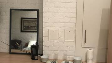 Apartamento, no piso térreo (D) | Comodidades do quarto